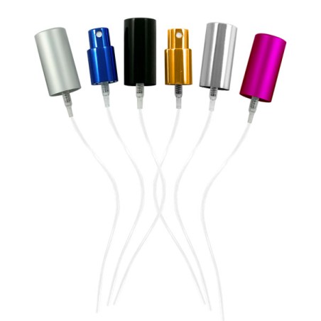 Valvula spray para frascos de perfumería