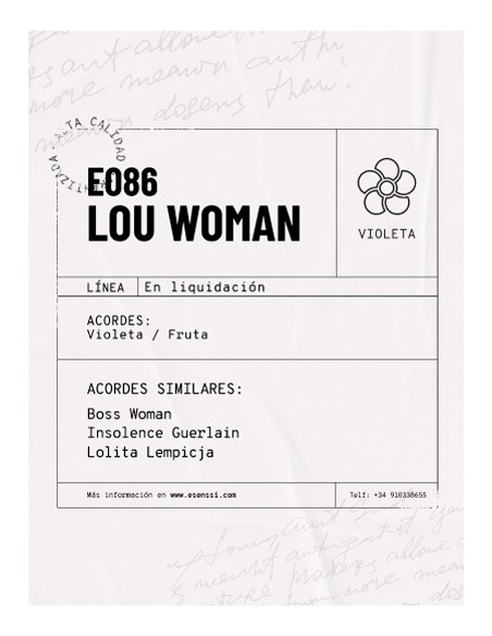 E-086 /  LOU WOMAN