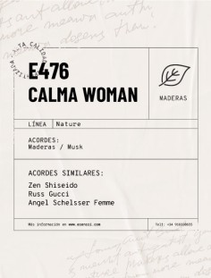 E-476 / CALMA WOMAN
