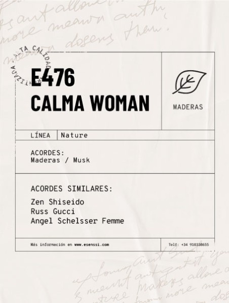 E-476 / CALMA WOMAN
