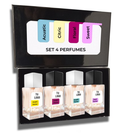 SET 4 PERFUMES MINI