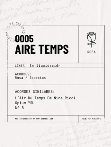 O005 / AIRE TEMPS