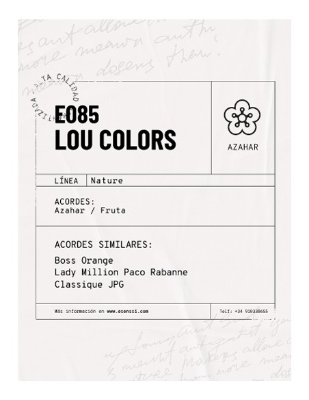 E-085 / LOU COLOURS