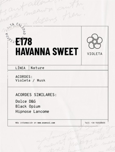 E-178 / HABANNA SWEET