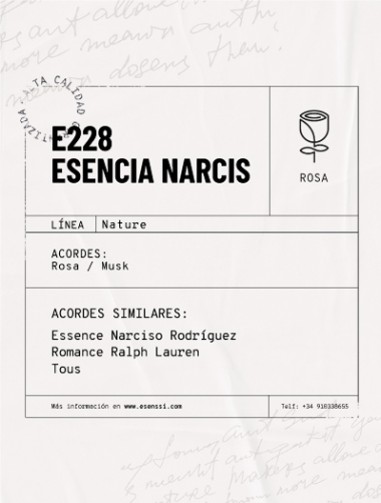 E-228 / ESENCIA NARCIS