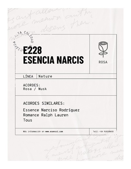 E-228 / ESENCIA NARCIS