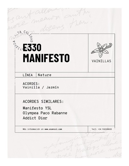 E-330 / MANIFESTO