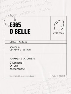 E-365 / O BELLE