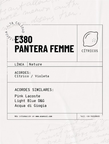 E-380 / PANTERA FEMME