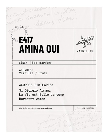 E-417/ AMINA OUI