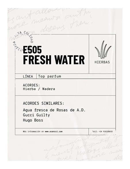 E-505/ FRESH WATER