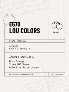 E-570 / LOU COLOURS