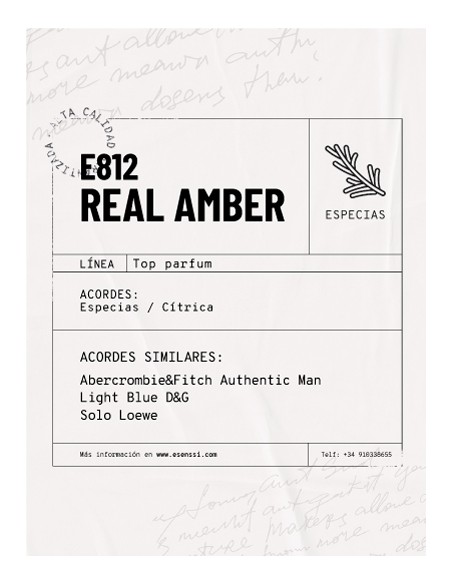 E-812 / REAL AMBER