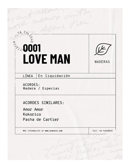 O001 / LOVE MAN
