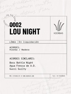 O002 / LOU NIGHT