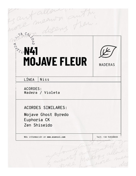 N41 / MOJAVE FLEUR