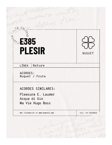 E385 / PLESIR