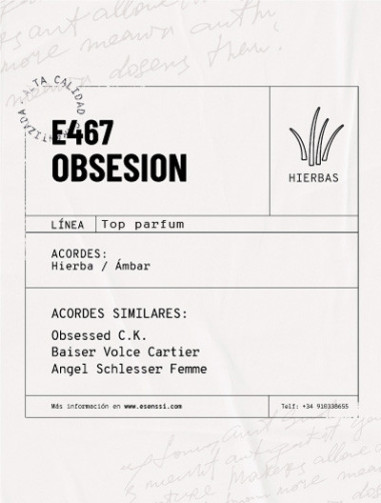 E467 / OBSESIÓN