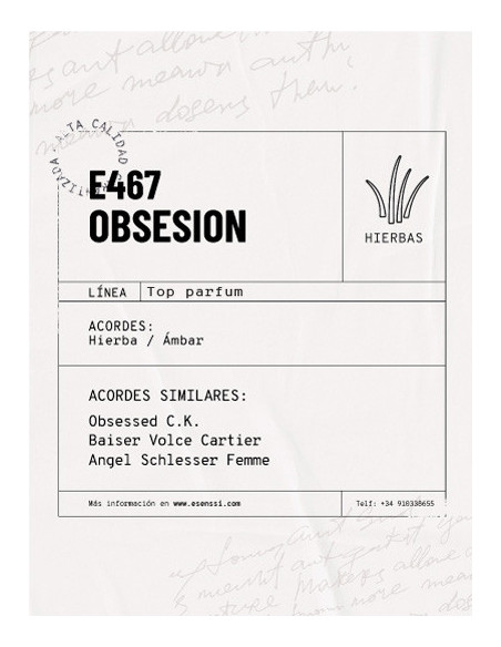 E467 / OBSESIÓN