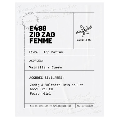 E498 / ZIGZAG FEMME