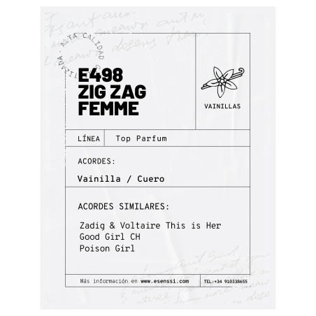 E498 / ZIGZAG FEMME