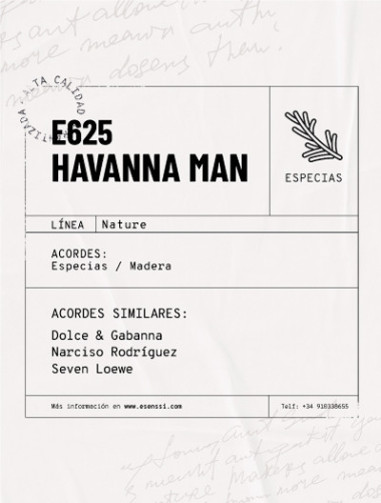 E625 / HAVANNA MAN
