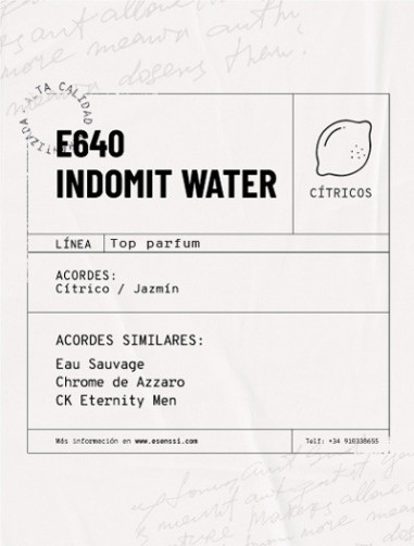 E640 / INDOMIT WATER