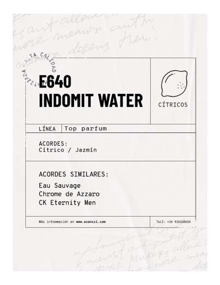 E640 / INDOMIT WATER