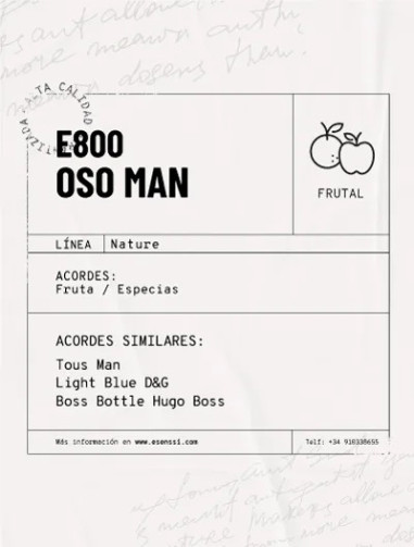 E800 / OSO MAN